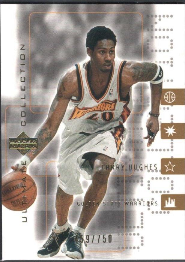 Larry Hughes #18 Basketball Cards 2001 Ultimate Collection