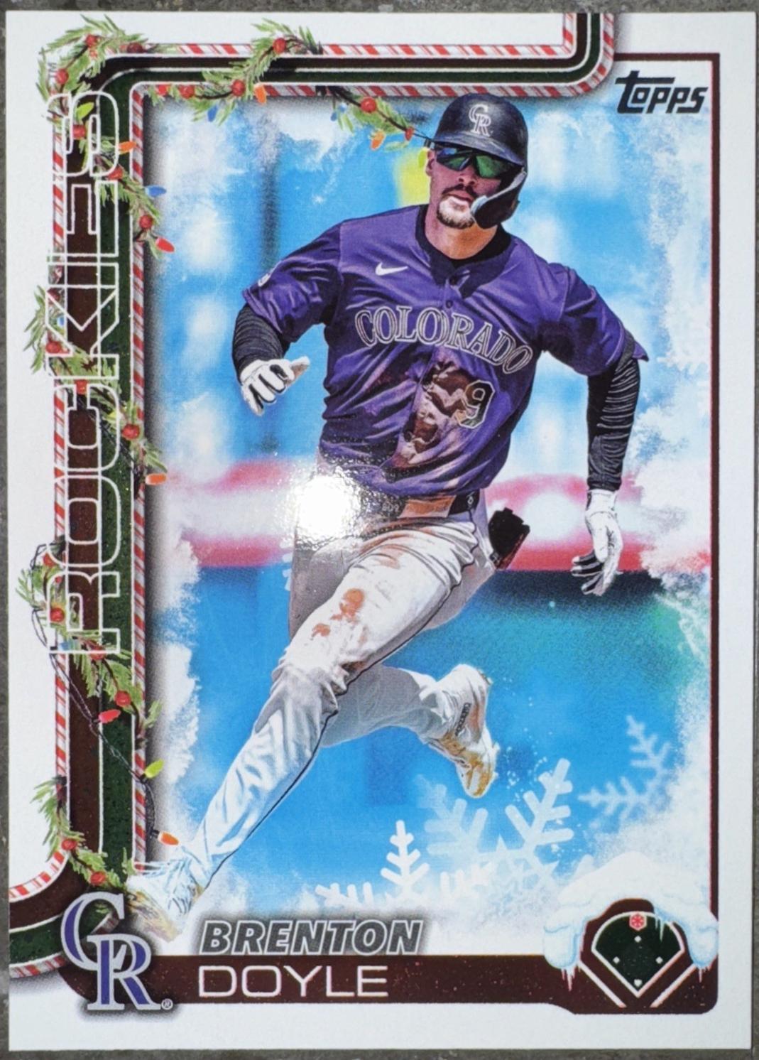 Brenton Doyle [SSP] #H101 Prices | 2025 Topps Holiday | Baseball Cards