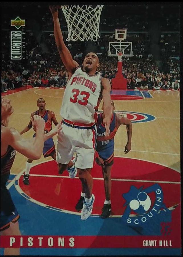 Grant Hill #328 Basketball Cards 1995 Collector's Choice