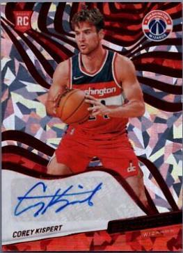 Corey Kispert #RA-CKS Basketball Cards 2021 Panini Revolution Rookie Autographs