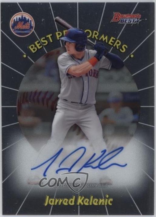 Jarred Kelenic #JK Baseball Cards 2018 Bowman's Best 1998 Performers Autographs