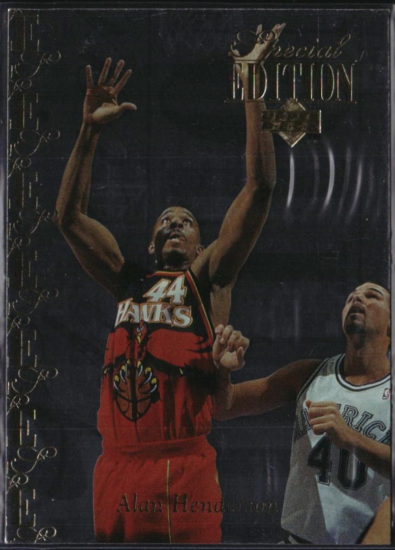 Alan Henderson #SE92 1995-96 Upper Deck Basketball Special Edition