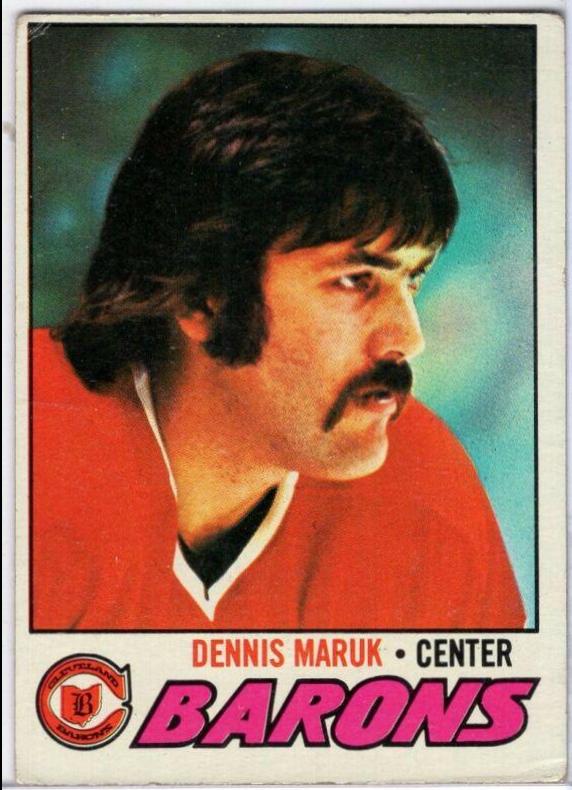 Dennis Maruk #21 Hockey Cards 1977 Topps