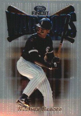 Harold Baines #126 Baseball Cards 1997 Finest Embossed