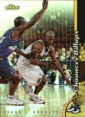 Chauncey Billups Refractor #191 Basketball Cards 1998 Finest
