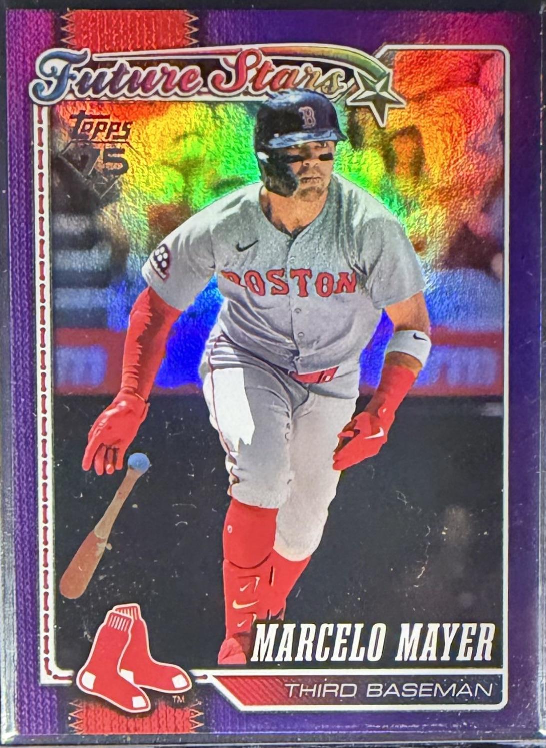 Marcelo Mayer [Purple Rainbow] #269 Prices | 2026 Topps | Baseball