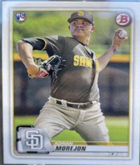 Adrian Morejon #65 Baseball Cards 2020 Bowman