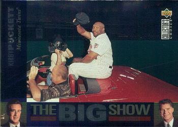 Kirby Puckett #30 Baseball Cards 1997 Collector's Choice the Big Show