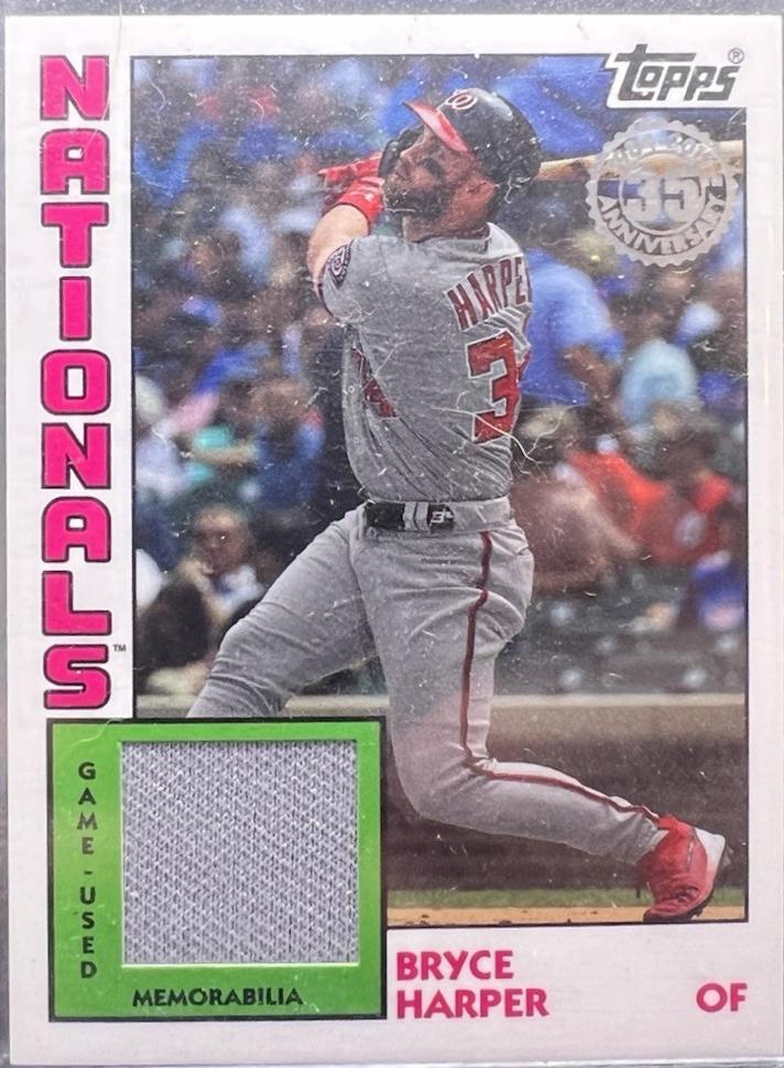 Bryce Harper #BH Baseball Cards 2019 Topps 1984 Baseball Relics