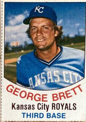 George Brett #36 1977 Hostess Baseball