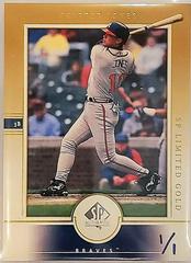 Chipper Jones [SP Limited] #45 Baseball Cards 2000 SP Authentic Prices