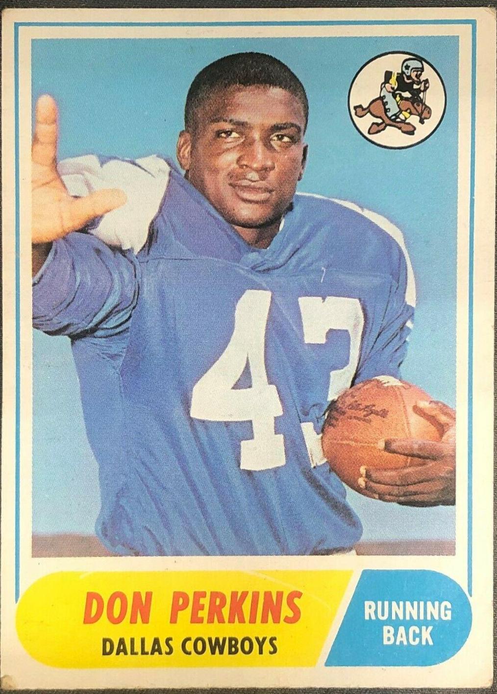 Don Perkins #50 1968 Topps Football