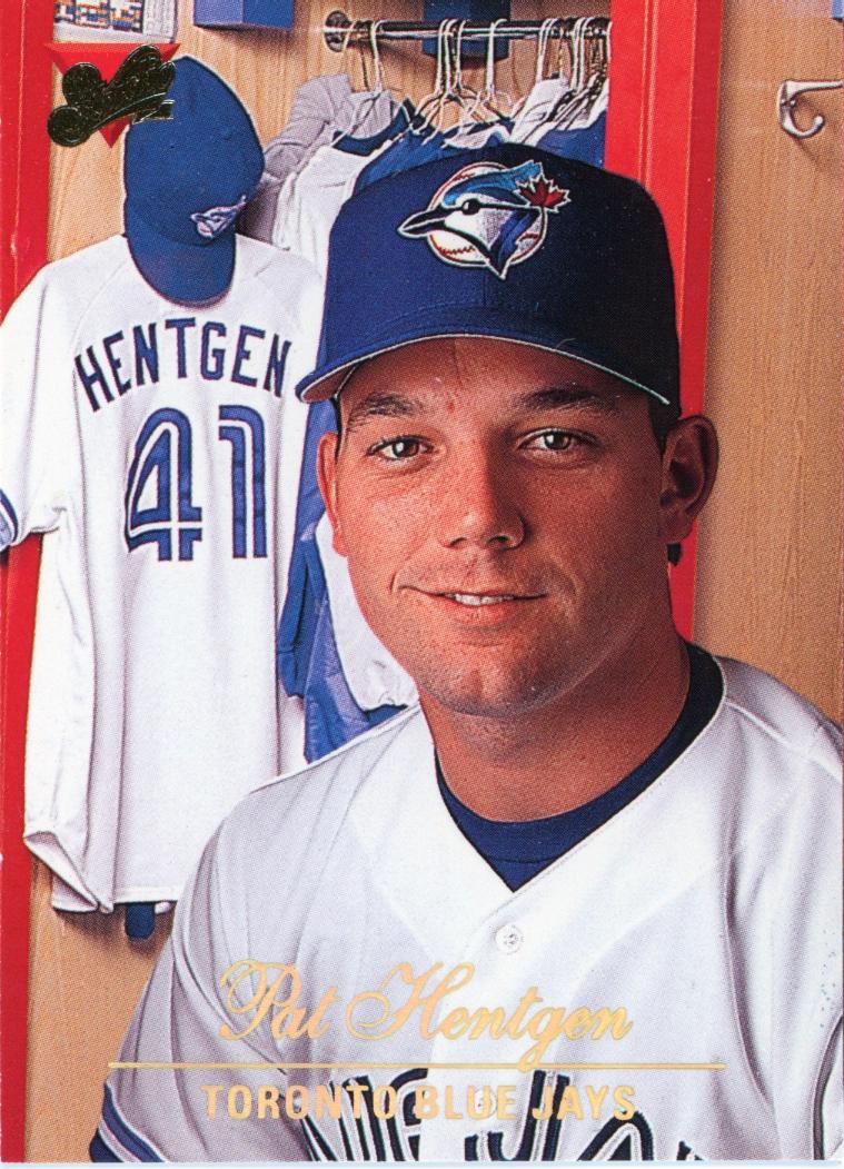 Pat Hentgen #28 Baseball Cards 1994 Studio