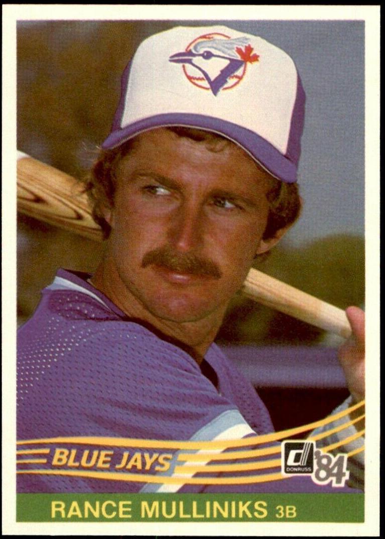 Rance Mulliniks #584 Baseball Cards 1984 Donruss