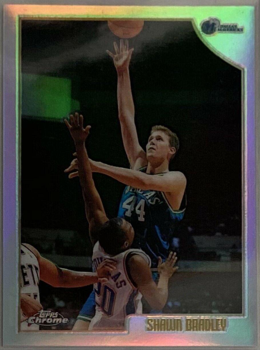 Shawn Bradley #171 Basketball Cards 1998 Topps Chrome
