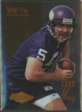 Chad May #124 1995 Panini Select Certified Football