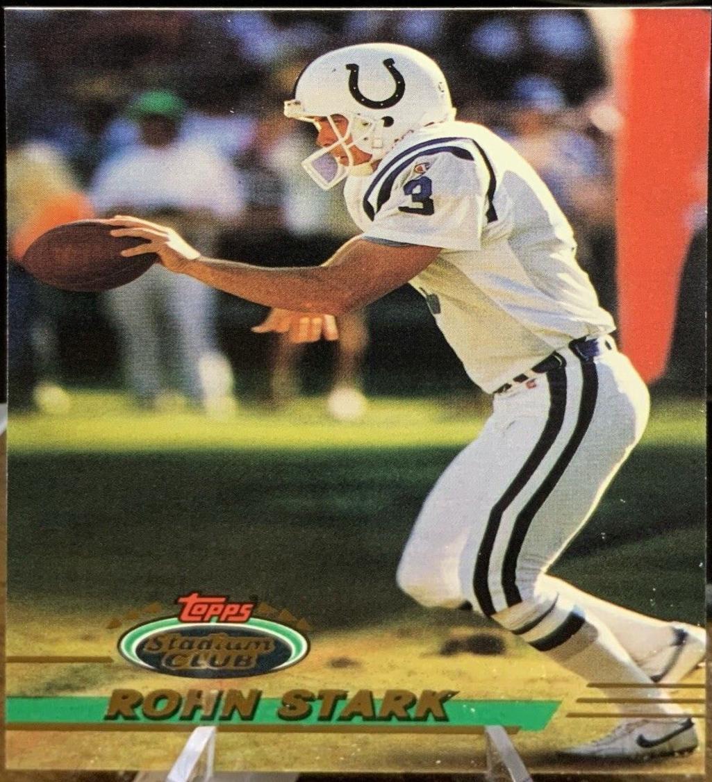 Rohn Stark #39 Football Cards 1993 Stadium Club Teams Super Bowl