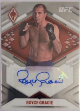 Royce Gracie #HF-RGC Ufc Cards 2022 Panini Chronicles UFC Hall of Fame Autographs