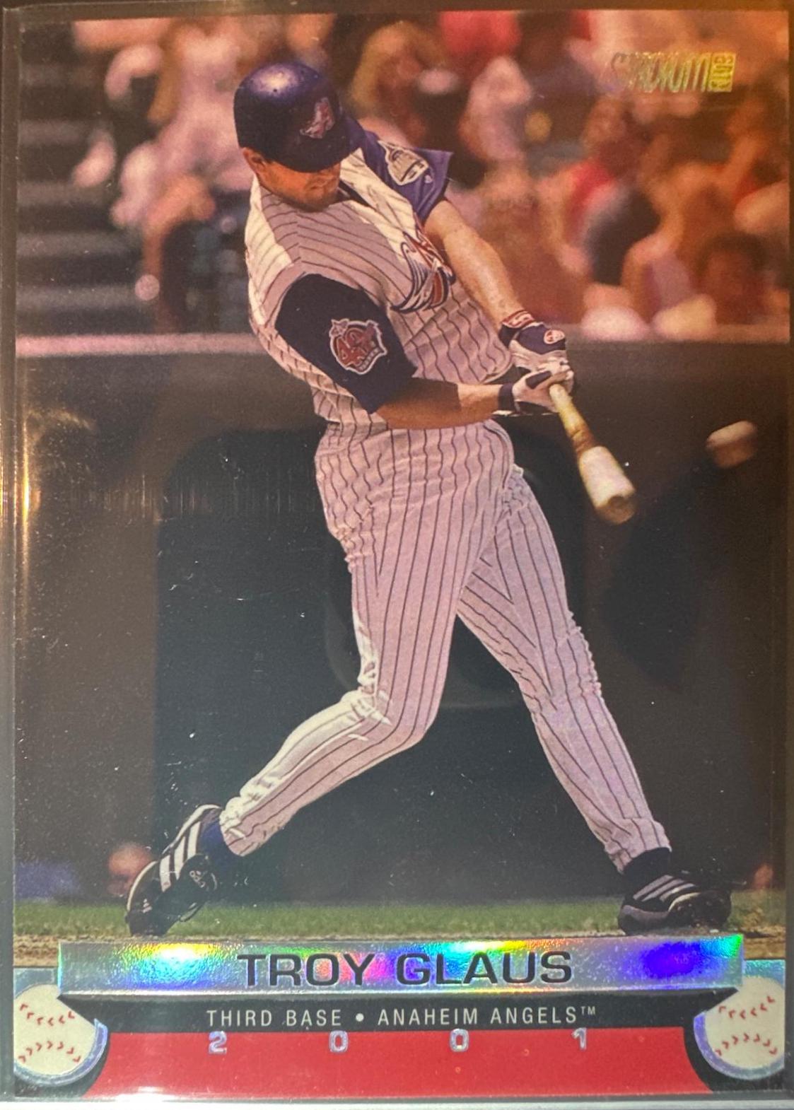 Troy Glaus #18 Baseball Cards 2001 Stadium Club