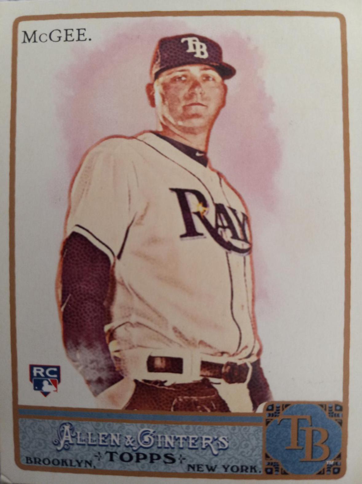 Jake McGee #110 Baseball Cards 2011 Topps Allen & Ginter