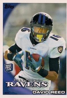 David Reed #142 Football Cards 2010 Topps