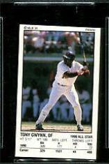 Tony Gwynn #99 Baseball Cards 1991 Panini Stickers