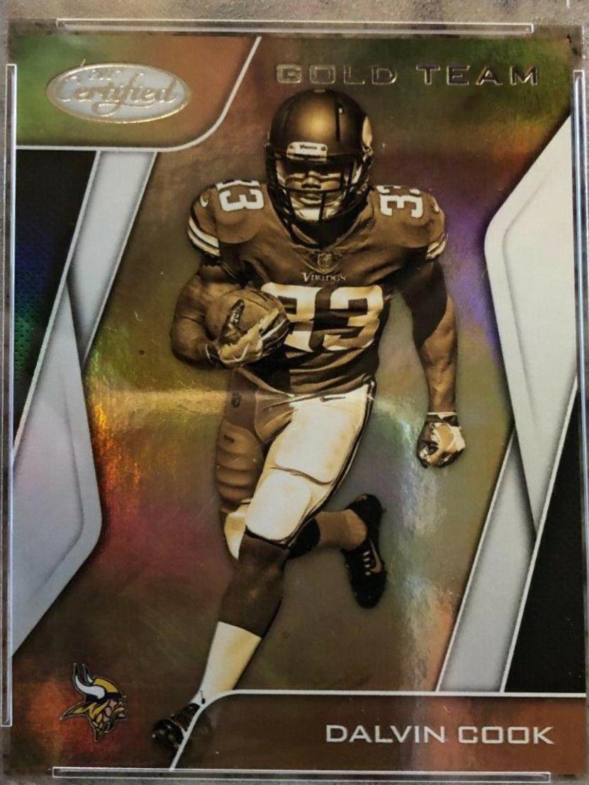 Dalvin Cook #GT-CO Football Cards 2017 Panini Certified Gold Team