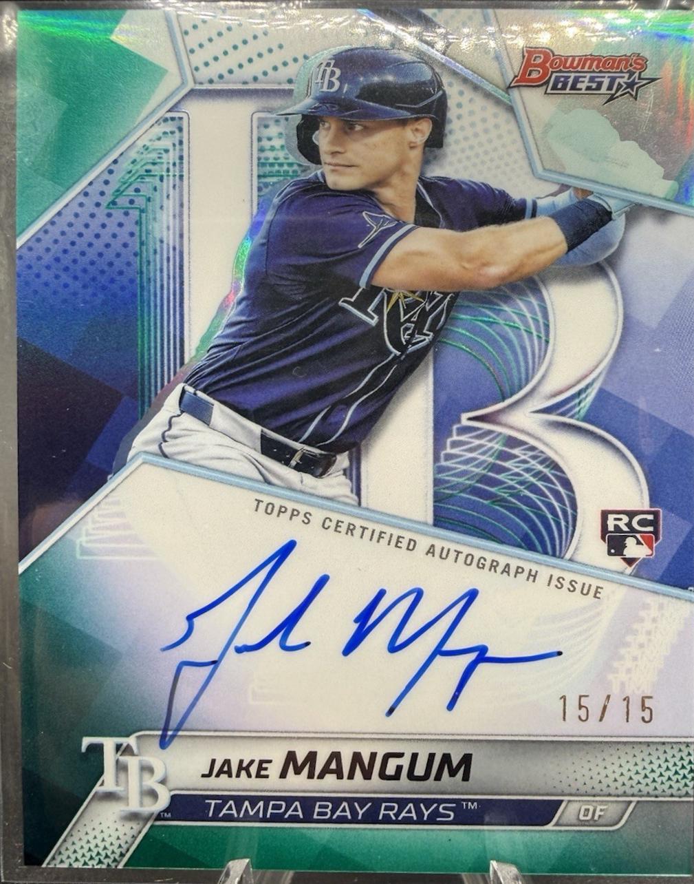 Jake Mangum [Teal Refractor] #B25-JMA