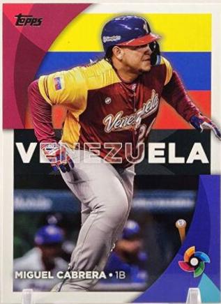 Miguel Cabrera #WBC-17 Baseball Cards 2023 Topps World Classic Stars