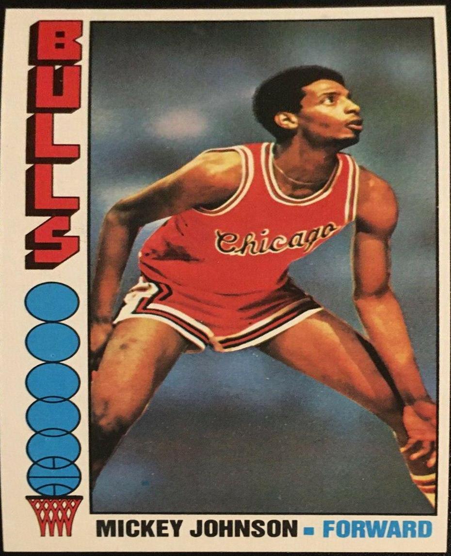 Mickey Johnson #14 Basketball Cards 1976 Topps