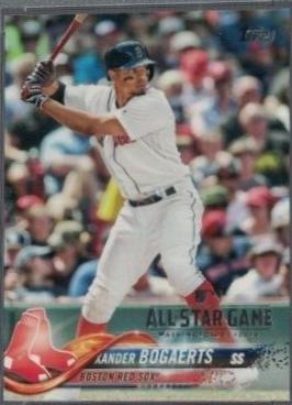 Xander Bogaerts #502 2018 Topps Complete Set Baseball