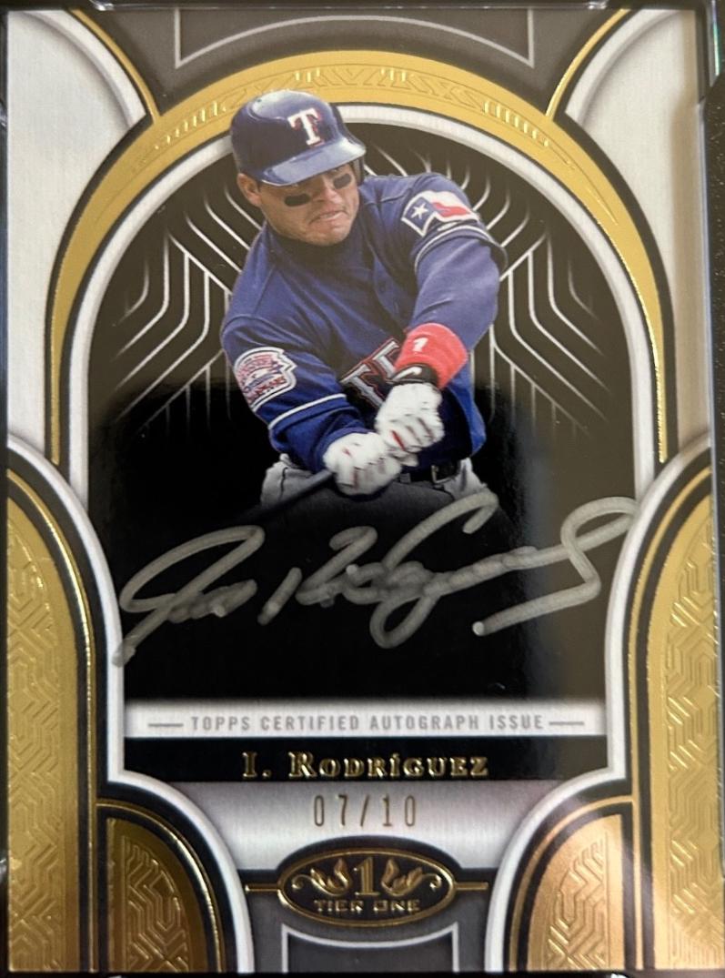 Ivan Rodriguez [Silver Ink] #PPA-IR