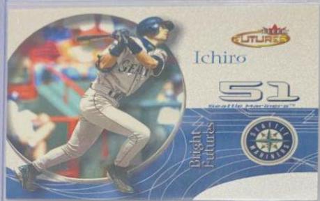 Ichiro Suzuki #230 Baseball Cards 2001 Fleer Futures