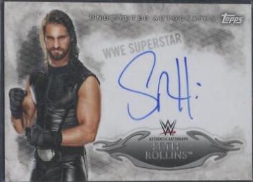 Seth Rollins #UA-SR Wrestling Cards 2015 Topps WWE Undisputed Autographs