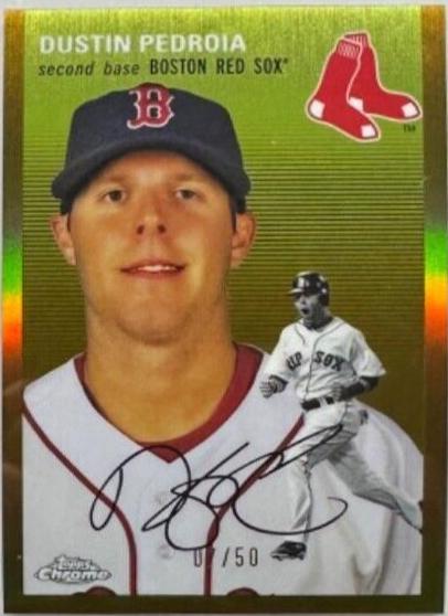 Dustin Pedroia [Gold Refractor] #465