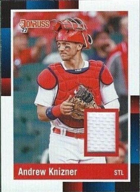 Andrew Knizner #R88M-AK Baseball Cards 2022 Panini Donruss Retro 1988 Materials