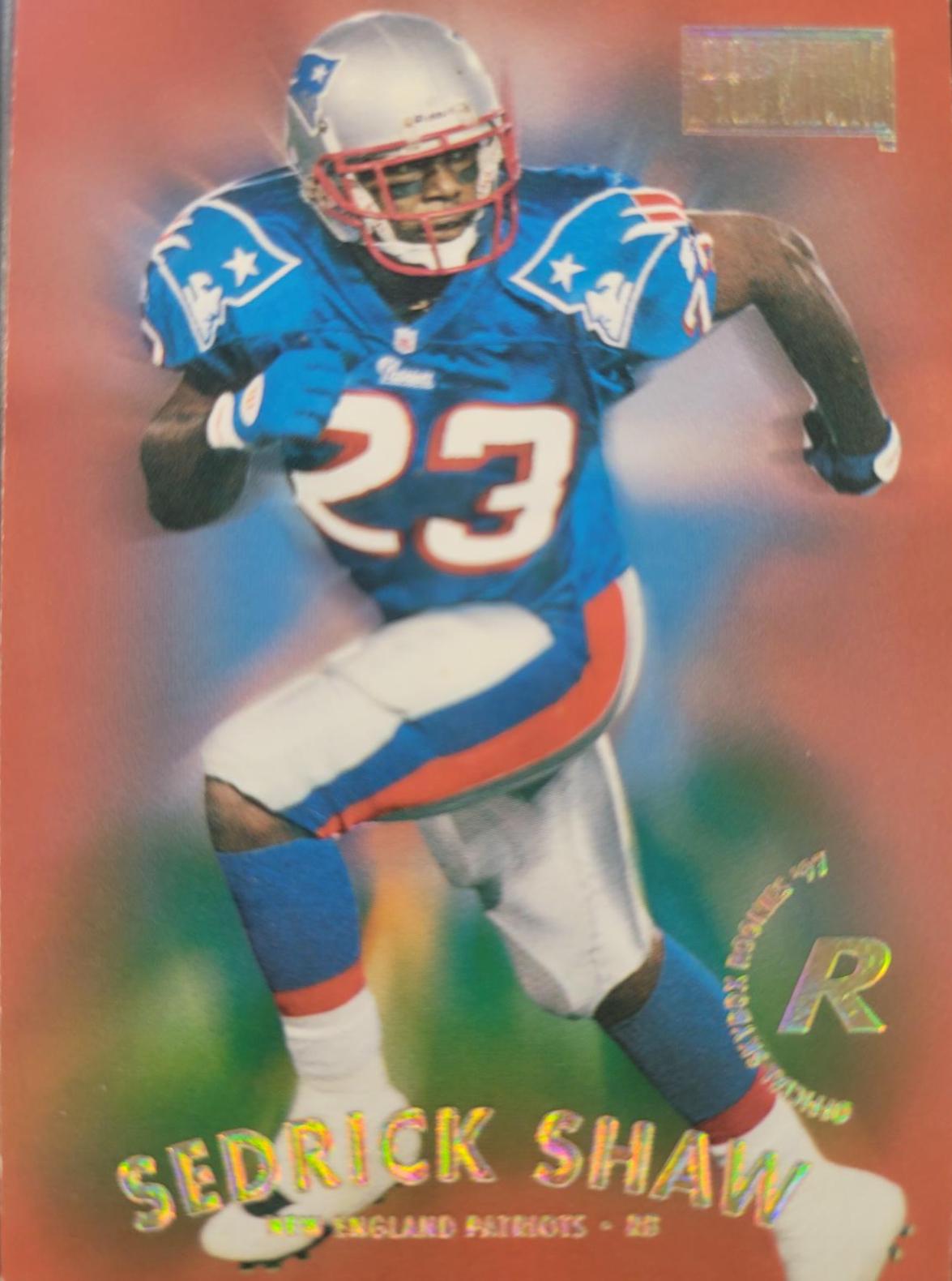 Sedrick Shaw #241 Football Cards 1997 Skybox Premium