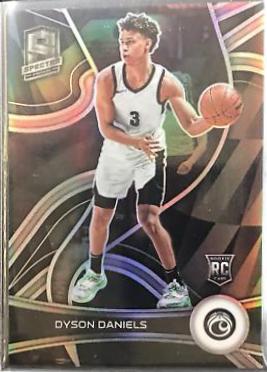 Dyson Daniels #7 Basketball Cards 2022 Panini Chronicles Draft Picks Spectra