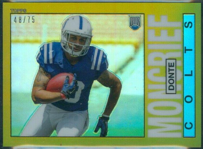 Donte Moncrief [Gold Refractor] #37