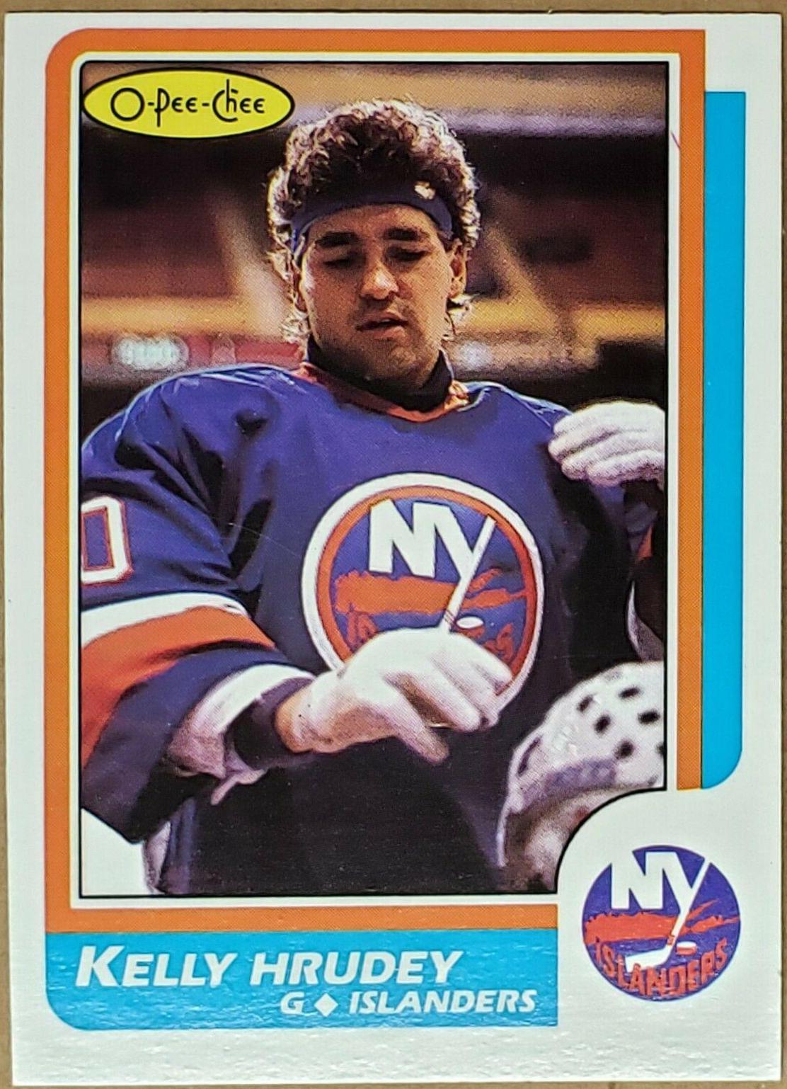 Kelly Hrudey #27 Hockey Cards 1986 O-Pee-Chee