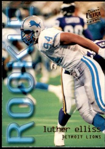 Luther Elliss #431 Football Cards 1995 Ultra