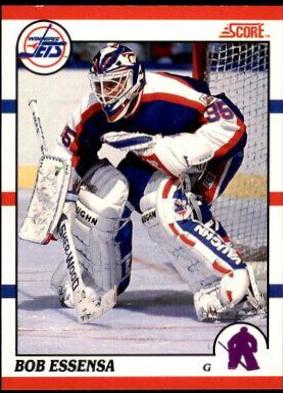 Bob Essensa #112 Hockey Cards 1990 Score Canadian