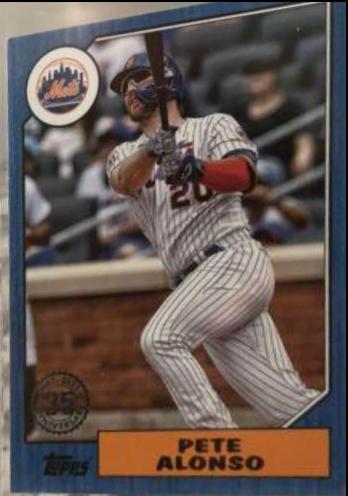 Pete Alonso [Blue] #T87-76