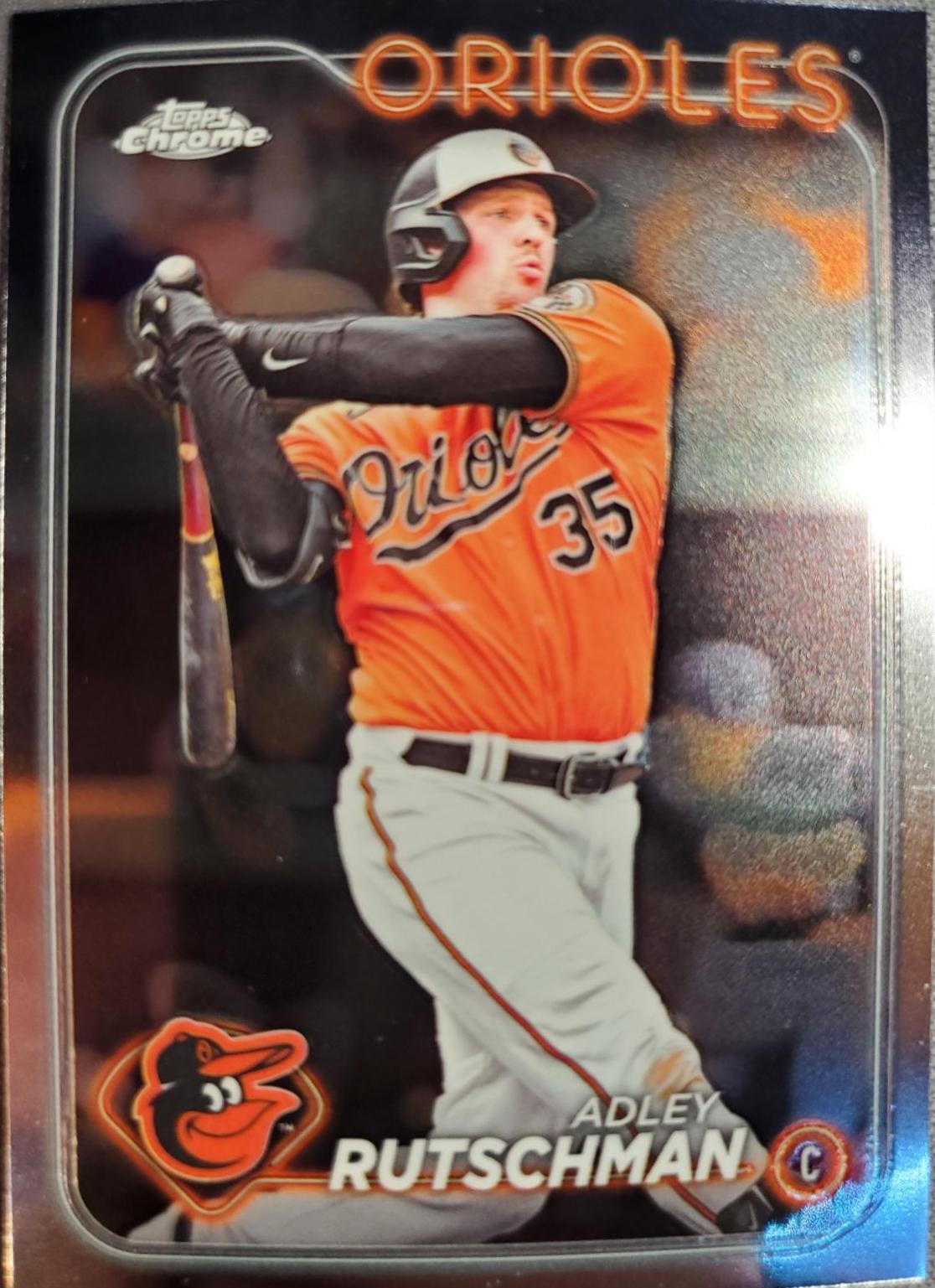 Adley Rutschman #80 Baseball Cards 2024 Topps Chrome
