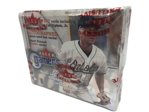 Hobby Box Baseball Cards 2000 Fleer Gamers