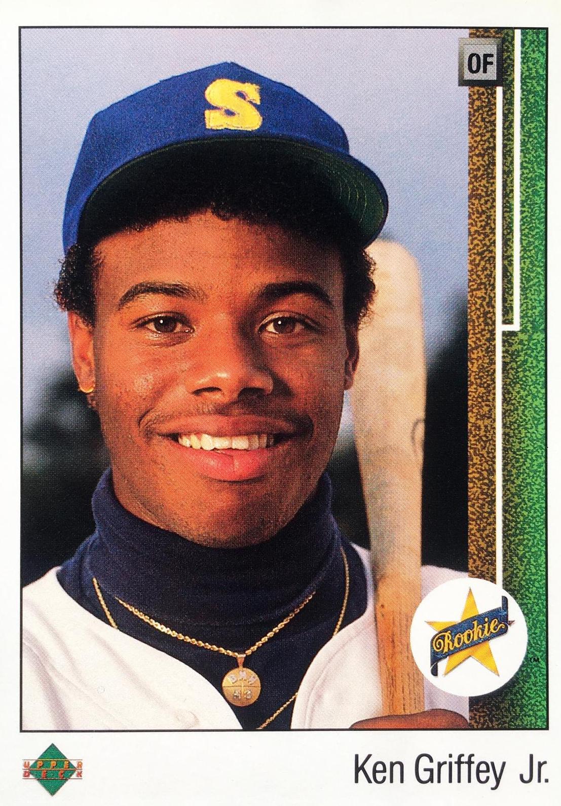 Ken Griffey Jr.: Star Rookie #1 Baseball Cards 1989 Upper Deck