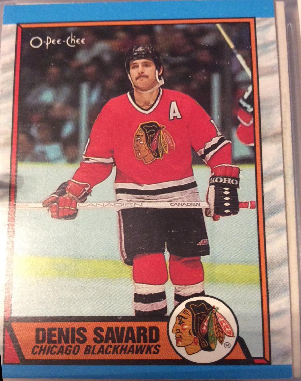 Denis Savard #5 Hockey Cards 1989 O-Pee-Chee