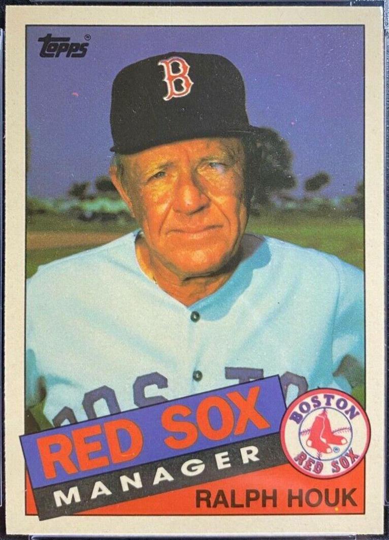 Ralph Houk #11 Baseball Cards 1985 Topps Tiffany