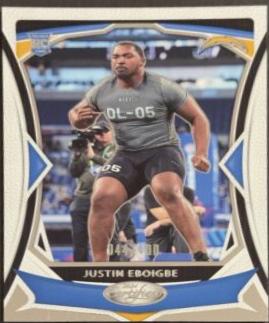 Justin Eboigbe #179 2024 Panini Certified Football
