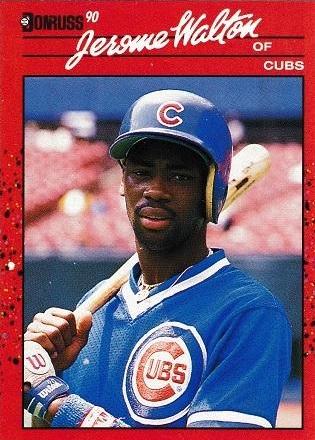 Jerome Walton #285 Baseball Cards 1990 Donruss